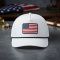 Dan Cevette American Flag Hat White Dan Cevette Merch Patriotic Gift Ideas - Merchluma
