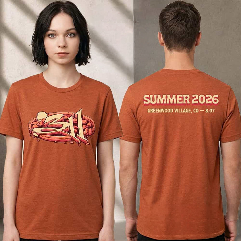 311 Band Greenwood Village CO 2026 T-Shirt 311 Merch Gifts For Music Lovers - Merchluma