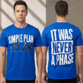 Simple Plan Bigger Than You Think Tour 2026 Shirt It Was Never A Phase T-Shirt Simple Plan Merch - Merchluma