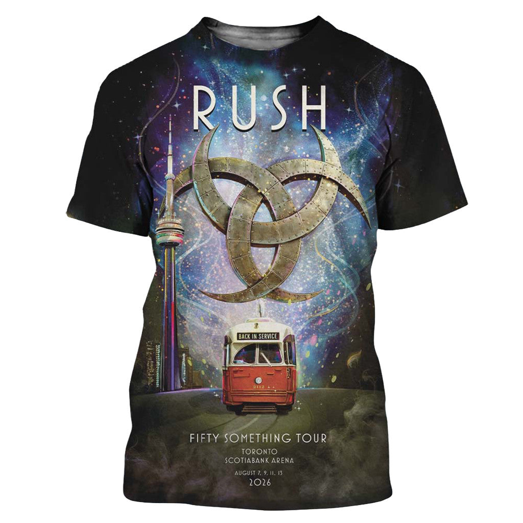 Rush Toronto ON Canada 2026 Event At Scotiabank Arena On August Shirt Rush Merch Fans Gifts - Merchluma