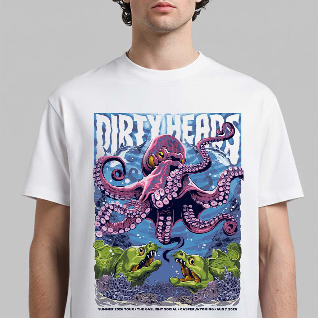 Dirty Heads Casper Wyoming 2026 T-Shirt Dirty Heads Merch Best Gifts For Rock Fan - Merchluma