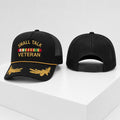 Small Talk Veteran 2026 Trucker Hat Patriotic Cap Gifts For Vietnam Veteran - Merchluma