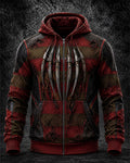 Halloween Horror Costume Killers Zip Hoodie Scary Apparel Gifts For Halloween Lovers - Merchluma