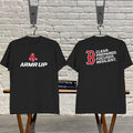 ARMR UP Boston Red Sox Shirt Clear Prepared Focused Resilient T-Shirt Boston Red Sox Merch - Merchluma