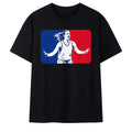 Caitlin Clark WNBA Basketball Player Celebration Silhouette Vintage Logo T-Shirt Fan Merch - Merchluma