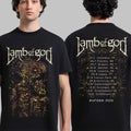 Lamb Of God Razor Roots EU Tour 2026 T-Shirt Lamb Of God Merch Gifts For Brother - Merchluma
