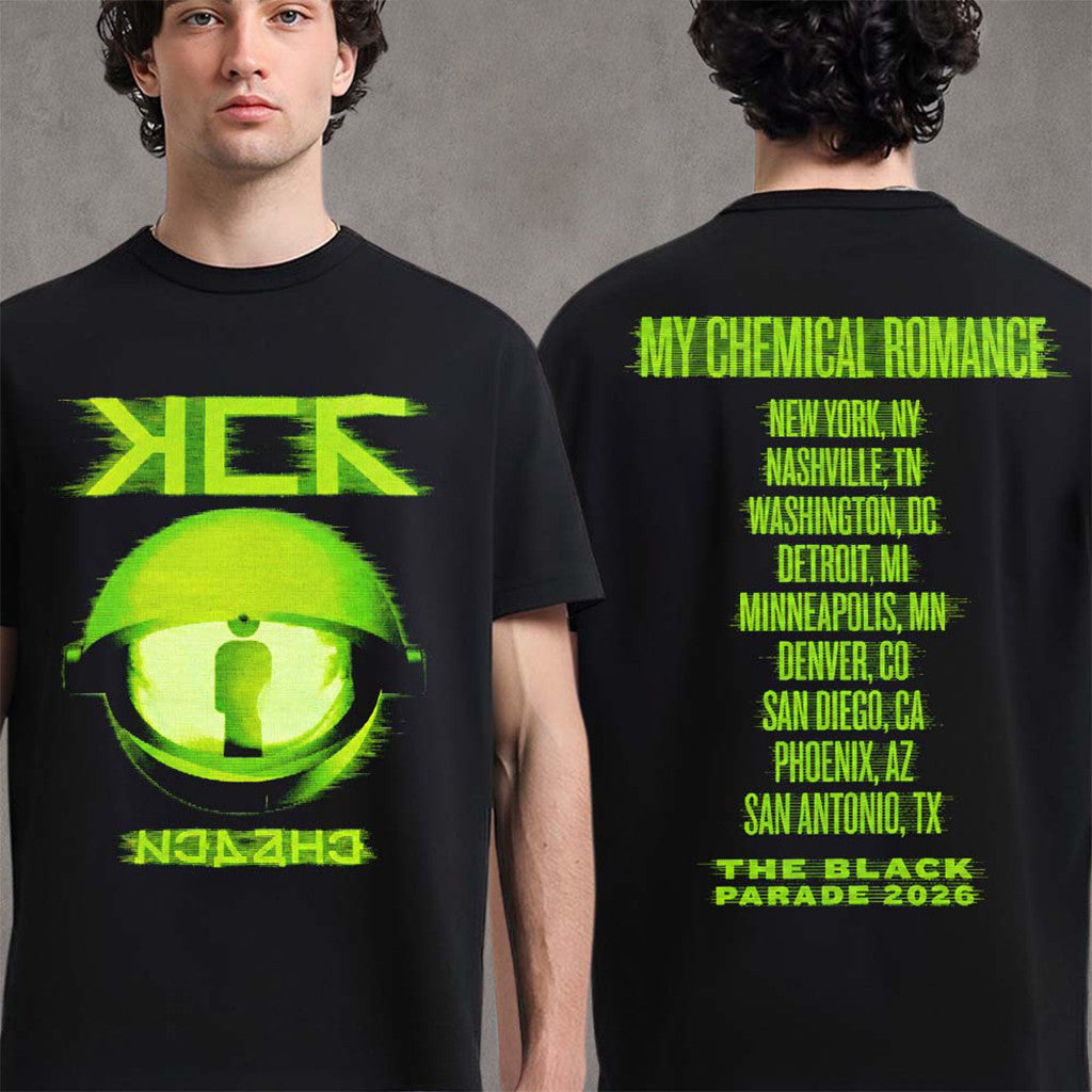 My Chemical Romance Merch The Black Parade Tour 2026 North America Behave T-Shirt Fan Gifts - Merchluma