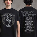 My Chemical Romance Merch The Black Parade Tour 2026 North America Skeleton T-Shirt Black - Merchluma