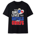 This Girl Loves Her Missouri Sports Royals And Chiefs Logo 2025 T-Shirt Gifts For Sports Fan - Merchluma