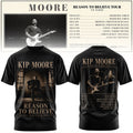 Kip Moore Reason To Believe Tour 2026 T-Shirt Kip Moore Merch Gifts For Music Lovers - Merchluma