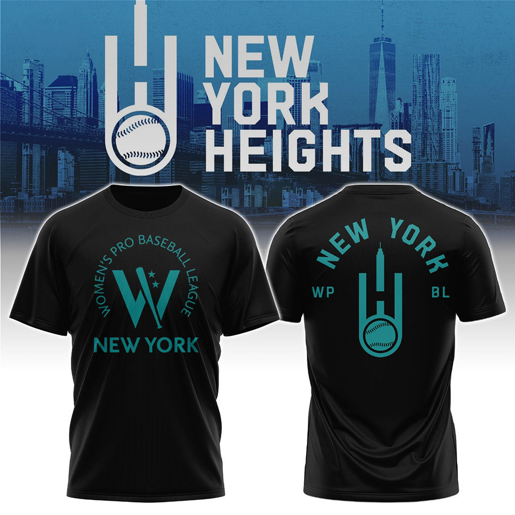 New York Heights 2026 WPBL T-Shirt Basketball Fans Shirt NY Heights Merch Gifts For Him Her - Merchluma