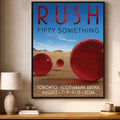 Rush Band Toronto ON Event Poster Fifty Something Tour 2026 Merch Gifts For Music Fans - Merchluma