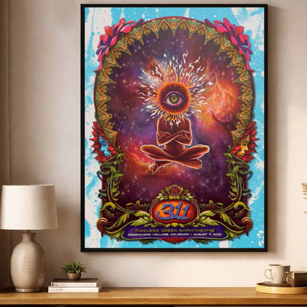 311 Band Greenwood Village CO 2026 Poster 311 Merch Wall Art Best Gifts For Music Lovers - Merchluma