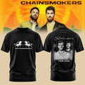 The Chainsmokers Tour 2026 T-Shirt Black The Chainsmokers Merch Birthday Present For Son - Merchluma