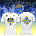 Nashville Kats X AF1 Arena Crown Champions 2026 T-Shirt Nashville Kats Merch Football Fan Gear - Merchluma