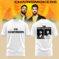 The Chainsmokers Merch The Chainsmokers Tour 2026 T-Shirt White Present For Son - Merchluma