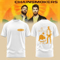 The Chainsmokers Tour 2026 T-Shirt White The Chainsmokers Merch Present For Husband - Merchluma