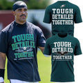 Philadelphia Eagles Tough Detailed Together T-Shirt Eagles Merch Football Fan Gift Ideas - Merchluma