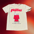 Church Dust Merch 2026 Phillies X Snoopy T-Shirt I Could Lay Here For The Rest Of My Life Tee - Merchluma