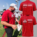 Ohio State Buckeyes Fight To The End T-Shirt Buckeyes Merch Present For Football Fans - Merchluma