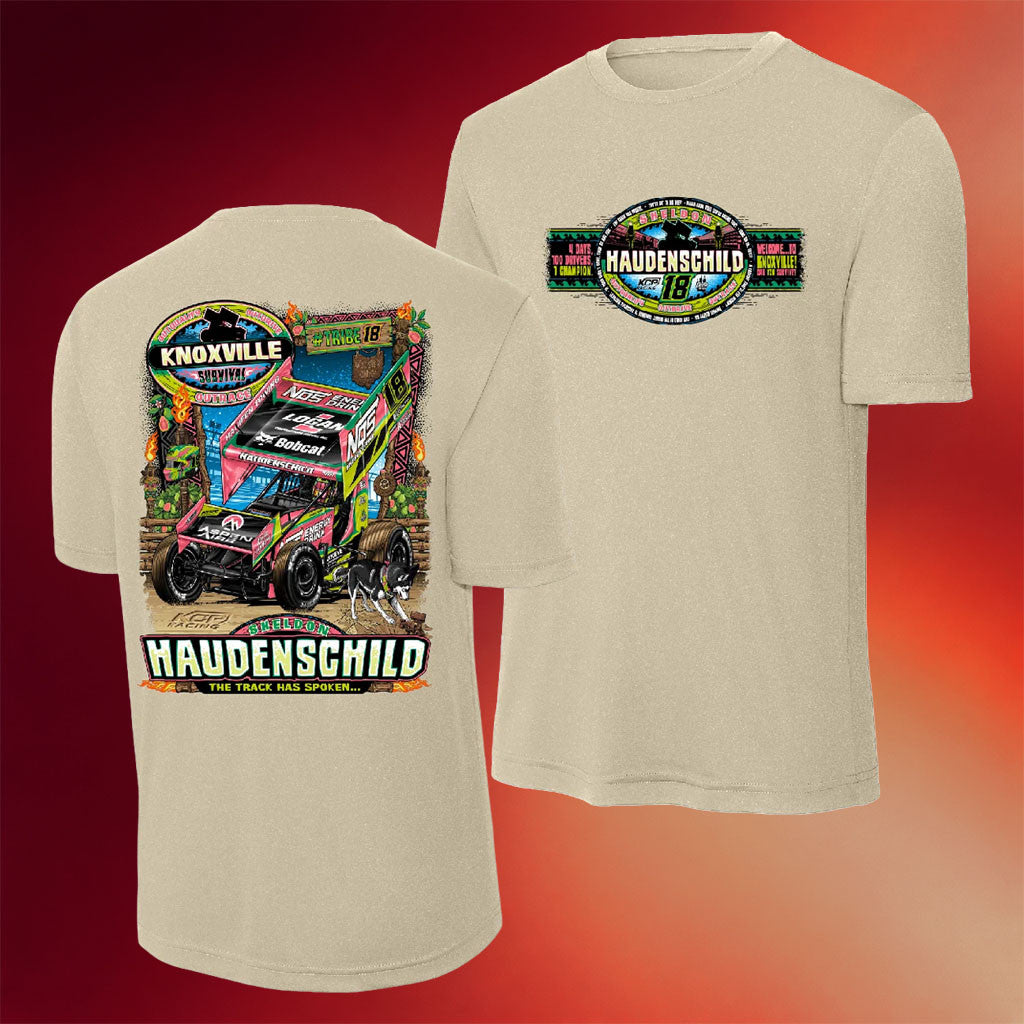 Sheldon Haudenschild Merch 2026 Knoxville Nationals T-Shirt The Track Has Spoken Shirt Gifts - Merchluma