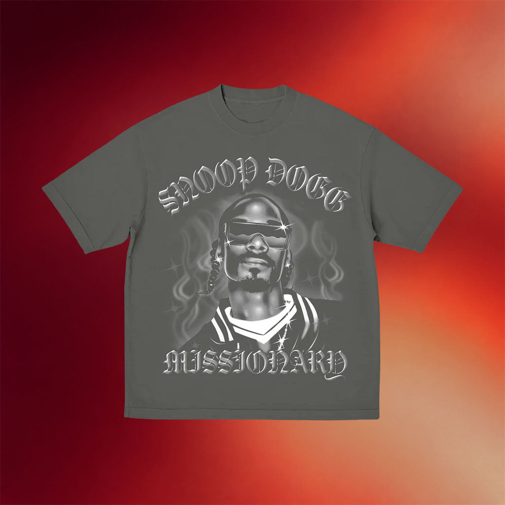 The Snoopermarket Merch 2026 Snoop Dogg Missionary Airbrush T-Shirt Gift For Fans - Merchluma