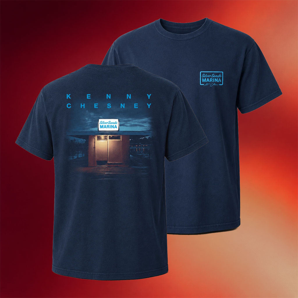 Kenny Chesney Merch 2026 Silver Sands Marina Album T-Shirt Gifts For Music Lovers - Merchluma