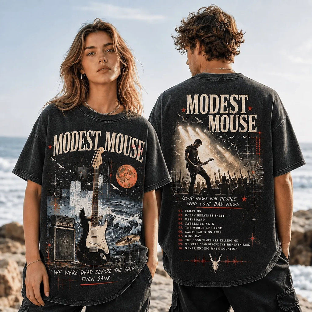 Modest Mouse Good News For People Who Love Bad News Shirt 2026 Modest Mouse Merch Fan Gifts - Merchluma