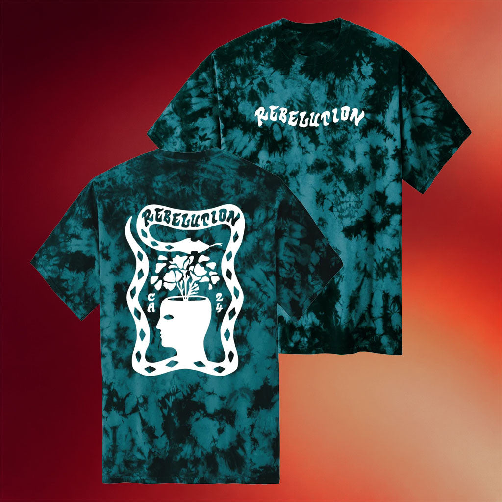 The Rebelution Merch 2026 Snake Tie Dye T-Shirt Best Gifts For Rock Music Lovers - Merchluma