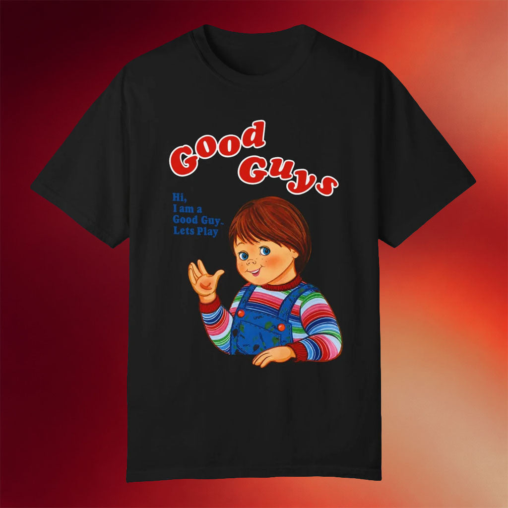 Iron Fortress Records Merch 2026 Good Guys Dolls Horror Movie T-Shirt Halloween Gifts - Merchluma