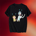 Rick And Morty Merch 2026 Rick And Morty Antenna T-Shirt Middle Finger Shirt Funny Gifts - Merchluma