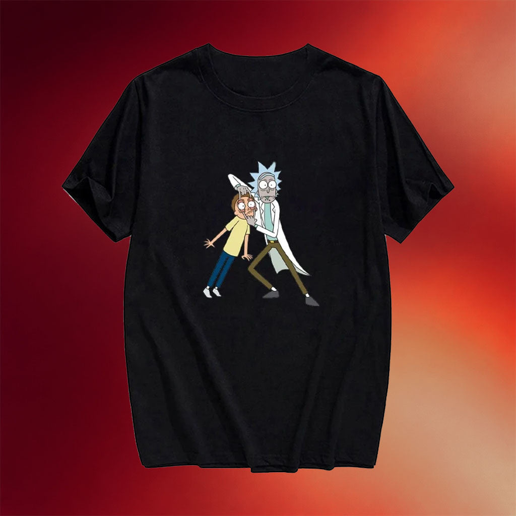 Rick And Morty Merch 2026 Rick And Morty Open Your Eyes T-Shirt Funny Cartoon Gift For Fans - Merchluma