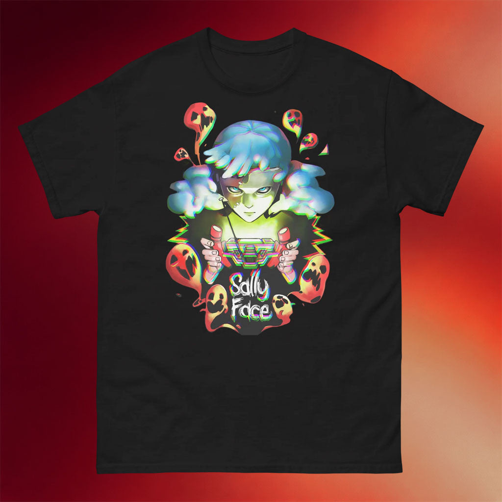 Sally Face Merch 2026 Ghost T-Shirt Sally Face Shirt Present For Horror Fan Lovesr - Merchluma