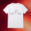 Rick And Morty Merch 2026 Rick And Morty Heartbeat White T-Shirt Animated TV Show Fan Gifts - Merchluma