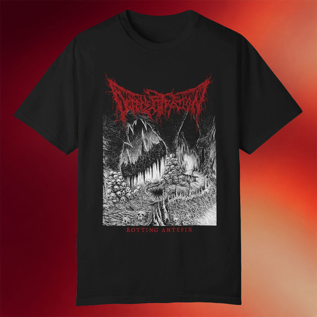 Iron Fortress Records Merch 2026 Defenestration Rotting Antefix T-Shirt Present For Band Fans - Merchluma
