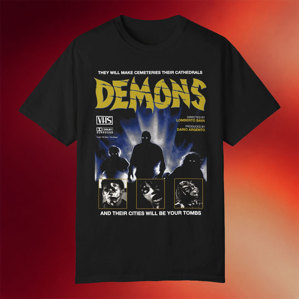 Iron Fortress Records Merch 2026 Demons Horror Movie T-Shirt Present For Halloween - Merchluma