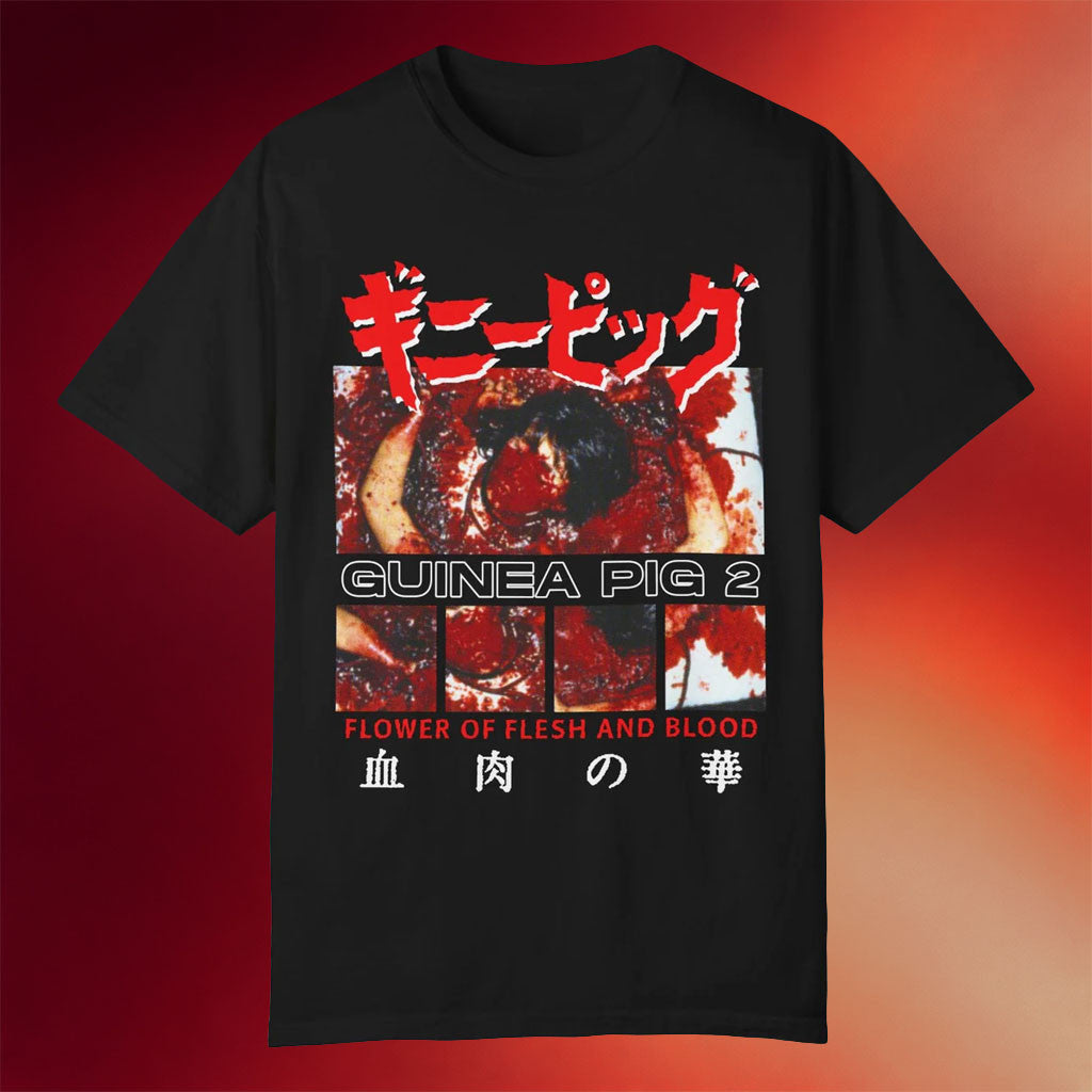 Iron Fortress Records Merch 2026 Guinea Pig 2 Flower Of Flesh And Blood T-Shirt Horror Fan Gift - Merchluma