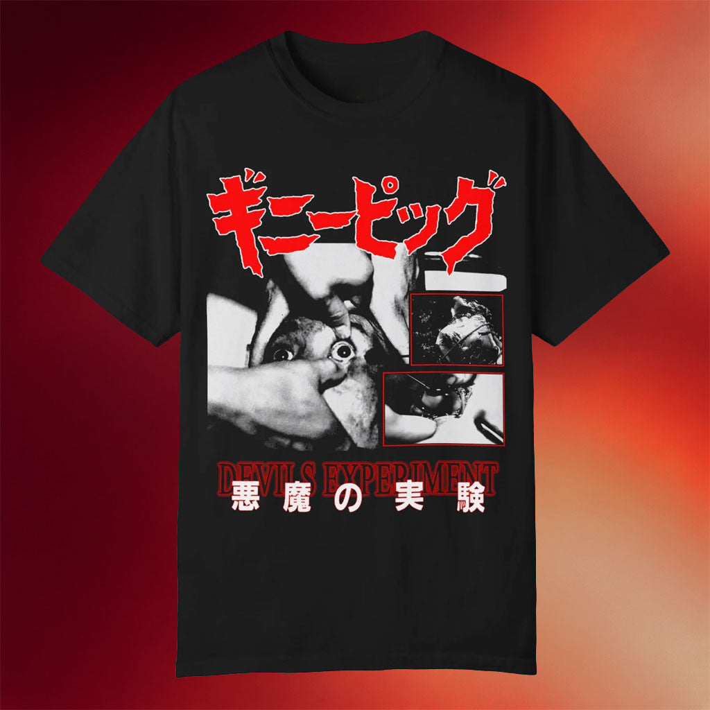 Iron Fortress Records Merch 2026 Guinea Pig Devils Experiment T-Shirt Gift For Horror Movie Fan - Merchluma