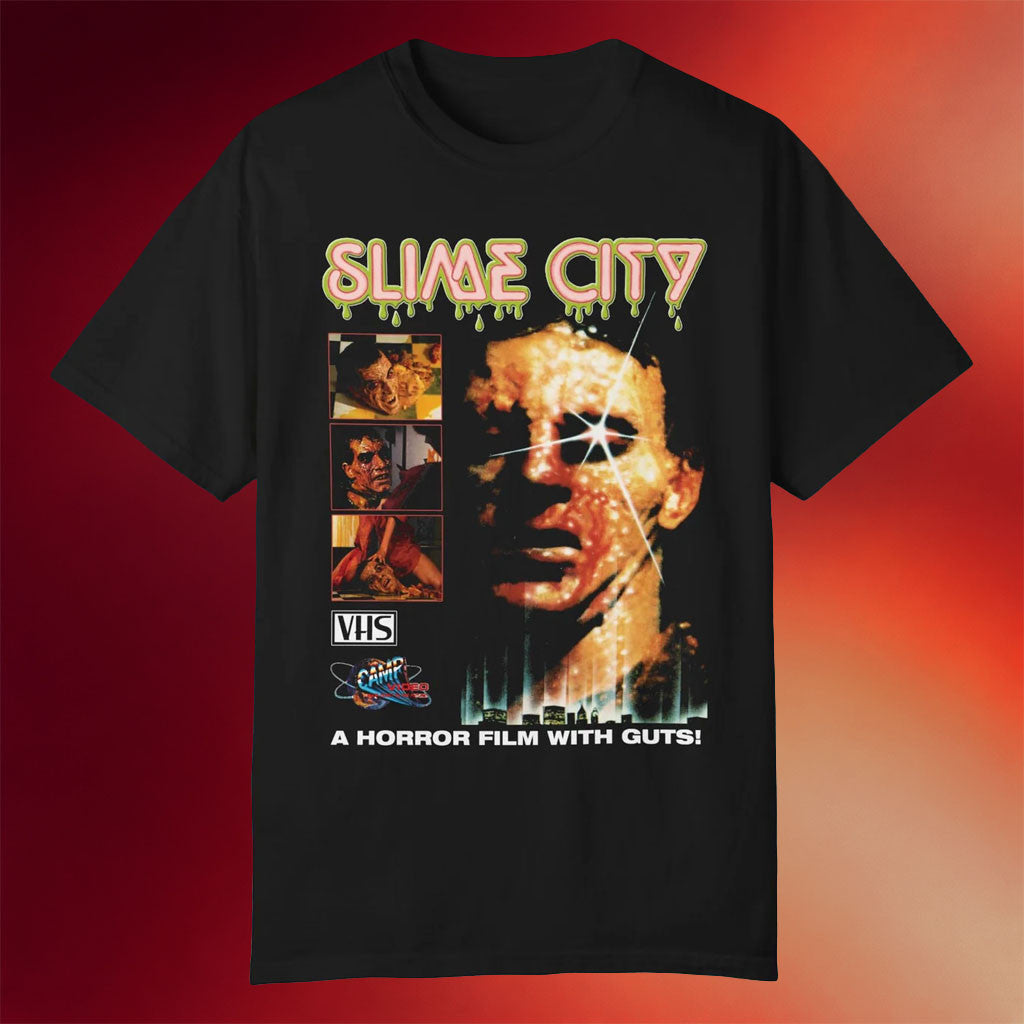 Iron Fortress Records Merch 2026 Slime City T-Shirt A Horror Film With Guts Tee Fan Gifts - Merchluma