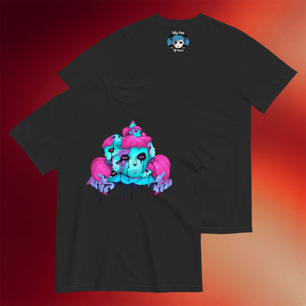 Sally Face Merch 2026 Psychedelic Sally 10th Anniversary T-Shirt Video Game Lover Gift Ideas - Merchluma