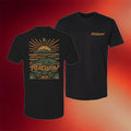 The Rebelution Merch 2026 Sunrise Wave Black T-Shirt Birthday Ideas For Brothers - Merchluma