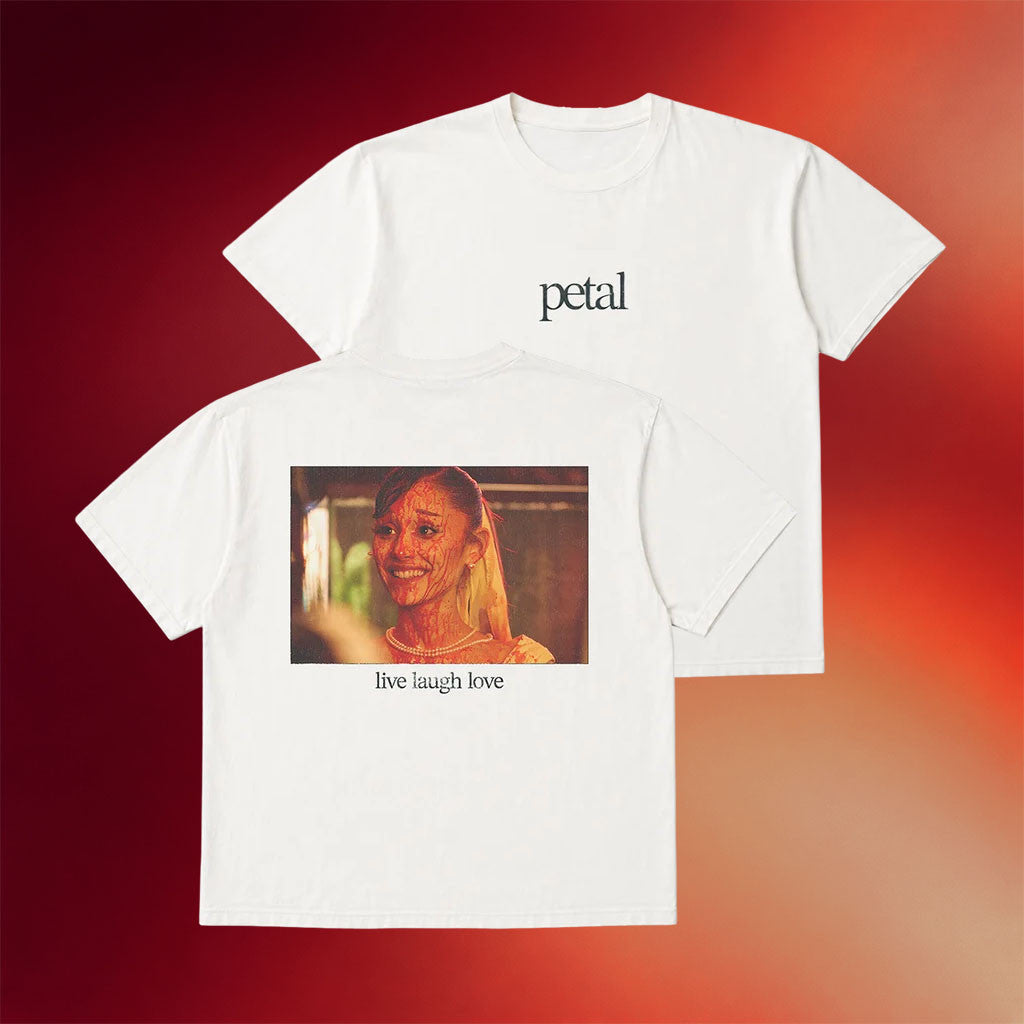 Ariana Grande Merch 2026 Petal Live Laugh Love T-Shirt Ariana Grande Petal Merch Gift For Fans - Merchluma