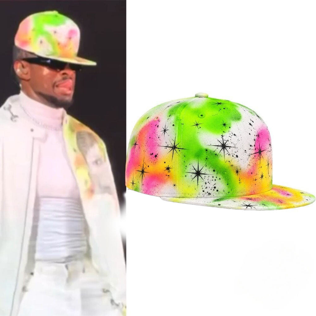 Usher Graffiti At MetLife Stadium 2026 Snapback Hat Usher Merch Present For Him - Merchluma