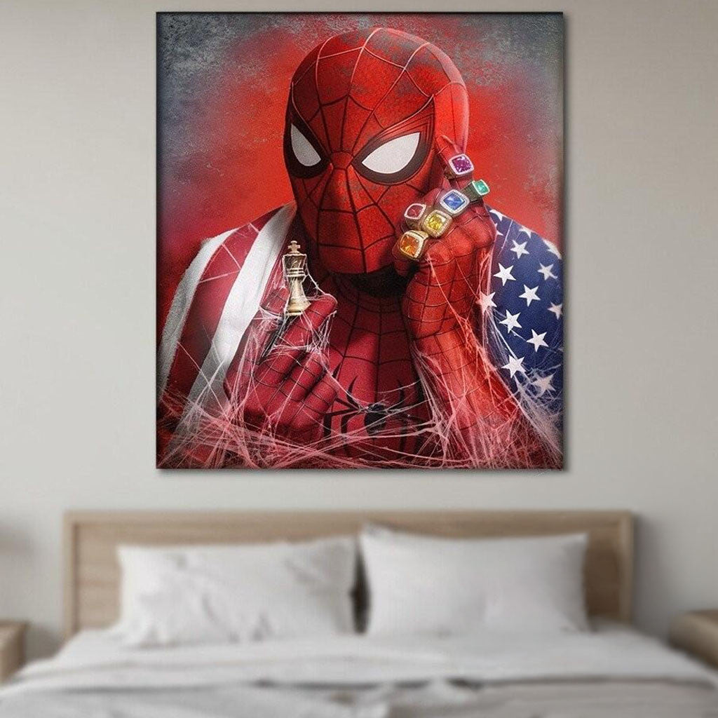 Russo Brothers Spider-Man Brand New Day x Avengers Endgame Poster Wall Art For Living Room - Merchluma