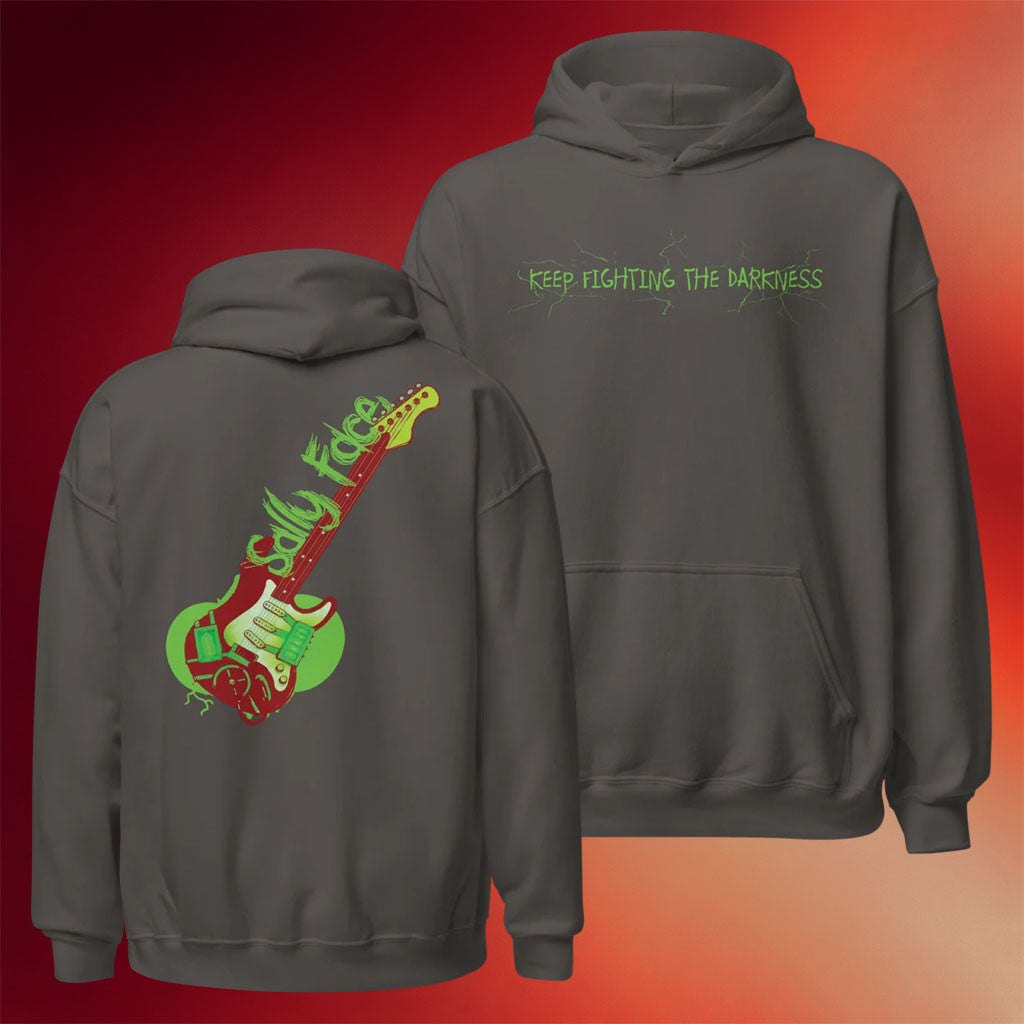 Sally Face Merch 2026 Keep Fighting The Darkness Hoodie Gifts For Game Lovers - Merchluma