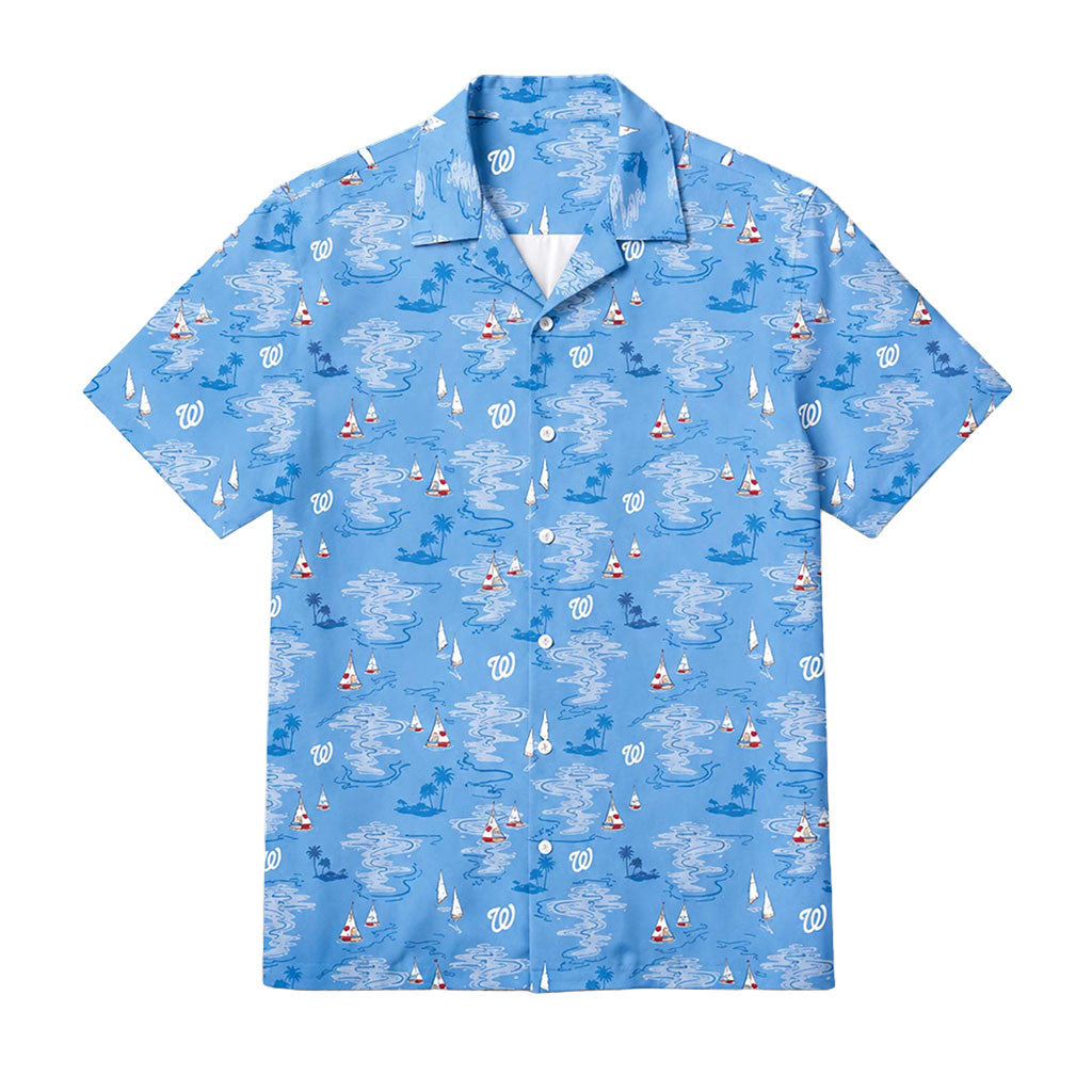 2026 Nationals Hawaiian Shirt Washington Nationals Merch Summer Gifts For Baseball Fans - Merchluma