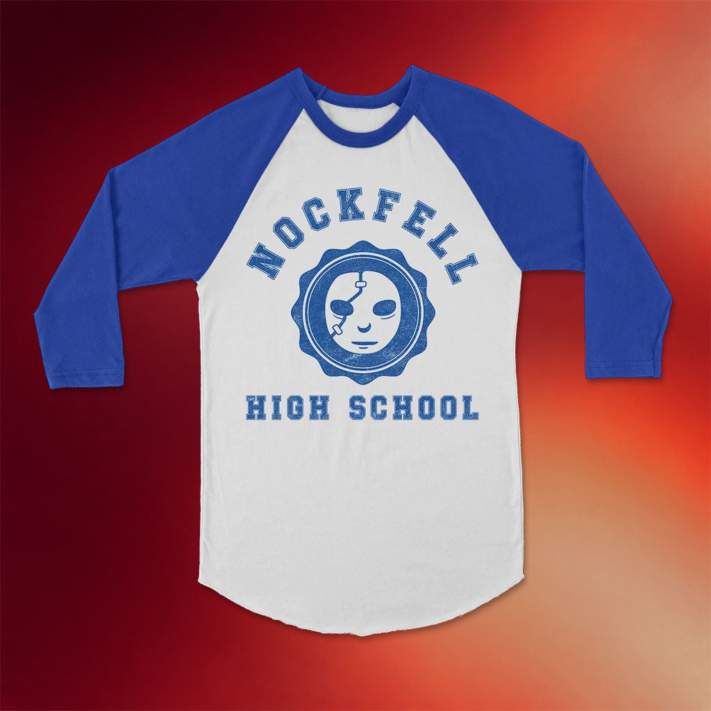 Sally Face Merch 2026 Nockfell High School Raglan Shirt Sally Face Mask Shirts Gamer Gifts - Merchluma