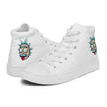 Rick And Morty Merch 2026 Rick Einstein Shoes White Cartoon Lover Sneakers Gift For Dad - Merchluma