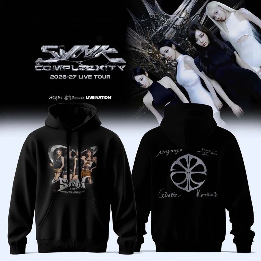 Aespa Synk Complaexity 2026 27 Live Tour Hoodie Aespa Merch Birthday Gift For Her - Merchluma