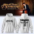 Brandon Flowers On Tour 2026 Hoodie Thrasher Hoodie Brandon Flowers Merch Music Fan Apparel - Merchluma